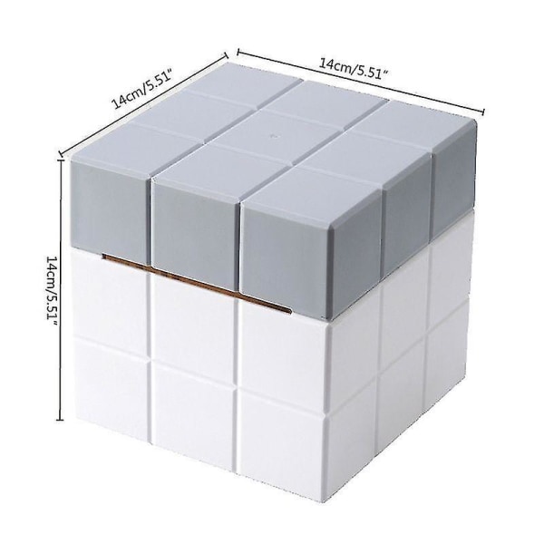magic cube tissue box desktop papirholder