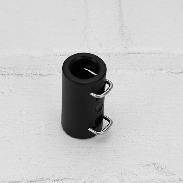 2 Stykker Højtryksrenser Pistol Adapter Kompatibel med Bosch Højtryksrenser Slangeforlænger Konnektor 37.8 x 19.6 mm til Haver og Gårde Sort