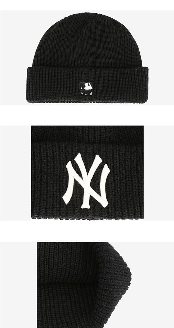 Herrtrendig varumärkesmust-have varm vintermössa - svart unisex samma stil par varm