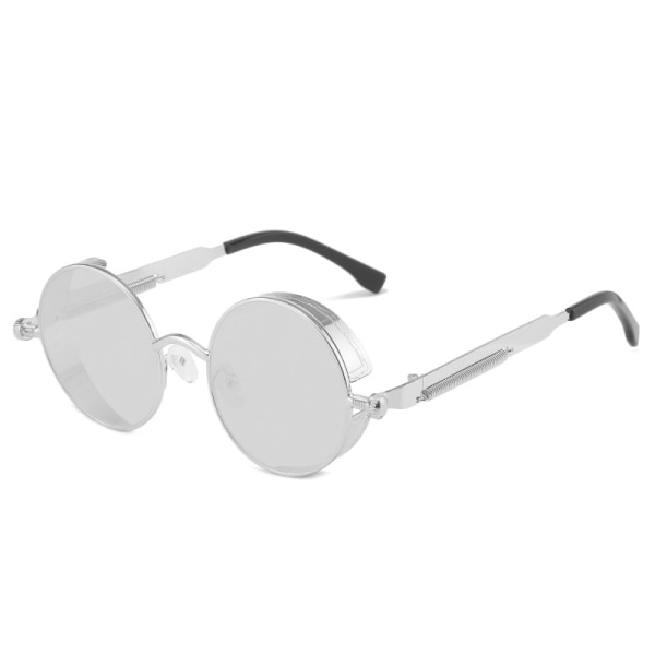 1 st polariserade solglasögon för män, UV-skydd, Round Gothic S