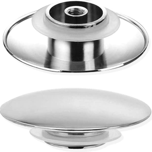 Messingavløpsplugg, baderomsvaskavløpsplugg, Pop Click Clack for Bath Vanity Sink Reservedeler Bolter（66mm）