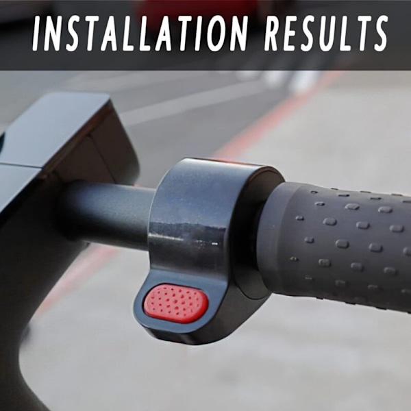 Tumaccelerator för Xiaomi M365 1S Essential Pro 2, Mangwany Finger Throttle Booster Röd