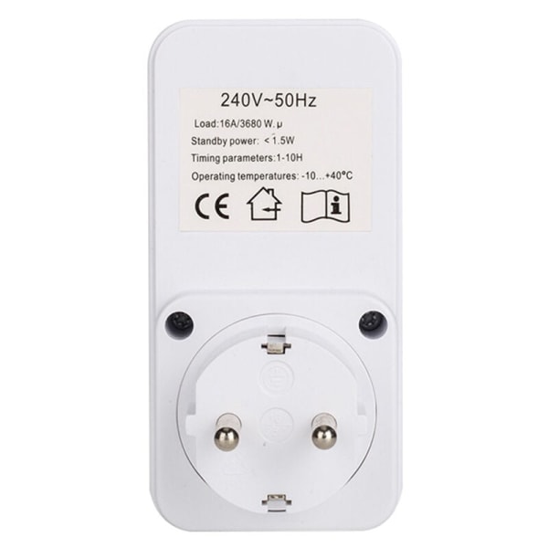 Smart elektrisk stikkontakt, timer stikkontakt