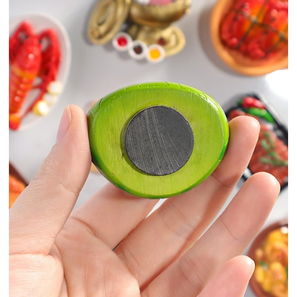 9 kappaletta erikoisruokamagneettista stereojääkaappimagneettitaulumagneettitoimiston ilmoitustaulutietoja lasten magneettiaktiviteetit kodinsisustus