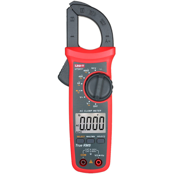 UT201 UT201 digital multimeter tång + 4000 punkter True RMS Multimeter Amplemaster Voltmeter NCV Testning Universell räknare testare växelström