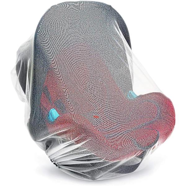 Baby Myggenet til Barnevogn, Baby Carrier og Vugge - Elastisk Snøre til Snug Fit Beskyttelse - Beskyttende Kaleche til Småbørn