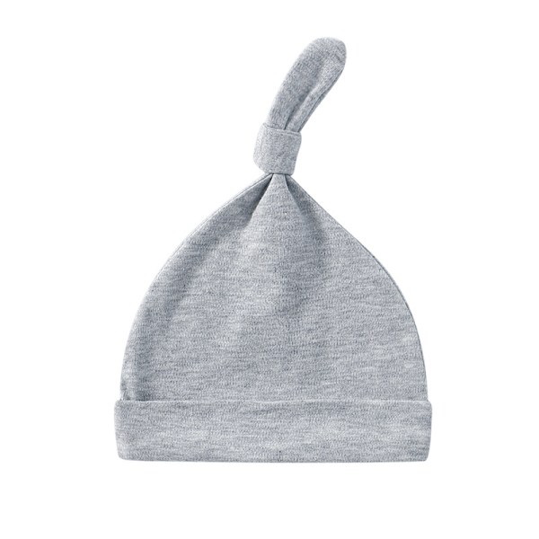 Nyfödd mössa/babyhattar 0-6 månader GOTS ekologisk bomull babyhattar nyfödd babyflicka/babypojke - baby essential för nyfödd, perfekt (vit)