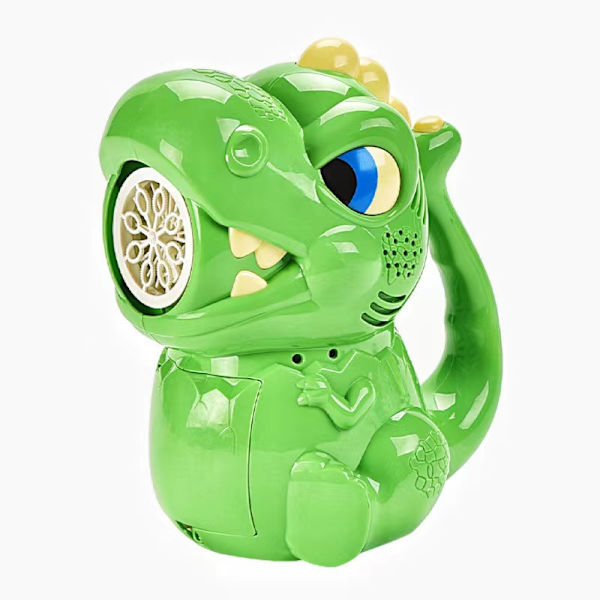 Bubbelmaskin, Automatisk Dinosaurie Bubbelmaskingevär Barn Utomhusleksak, Bubbelblåsningsmaskin Festgåva,