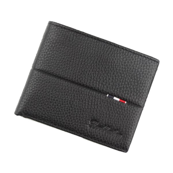 Men's Genuine Leather Wallet Bank Credit Card Holder Casual Short Coin Bag