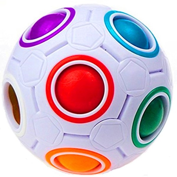 Rainbow Ball Magic Cube Toy Puzzle Magic Rainbow Ball Puzzle
