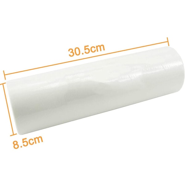 New Brothread Veteen Liukeneva (Water Soluble) 12 \"X25YD Rullatavara Koulukäyttöön - Kevyt 50g (1.8oz) Leikattu eri kokoihin konekirjontaa varten