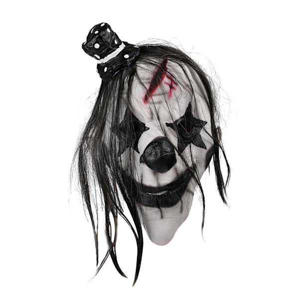 Täysi kasvo pelottava klovni naamio Halloween puku Cosplay koristelu juhla rekvisiitta kauhu pää naamio
