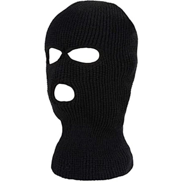 Syksy ja talvi United lämpöväri Kolme reikää Neulottu maski hiihto Urheilu ulkoilu lämpöhattu hattu