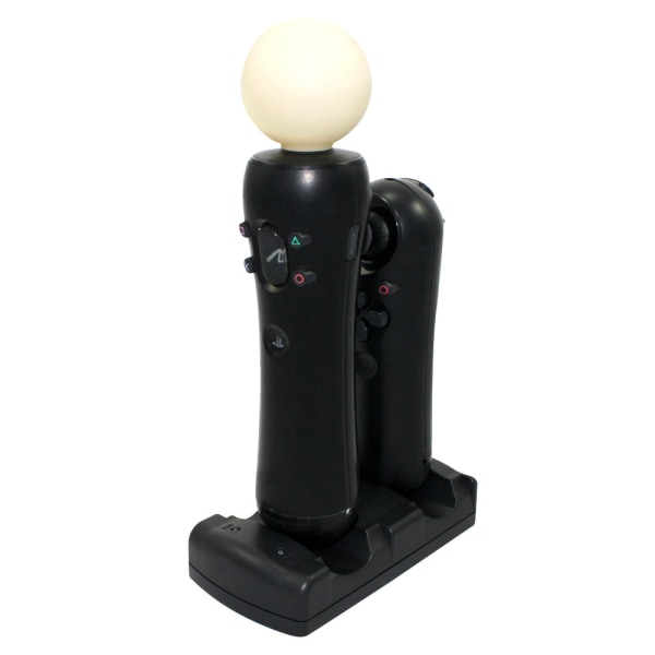 Playstation 3-kontroller Ladestasjon Ladestasjon 2 i 1 med LED-lysindikator Kompatibel for Playstation