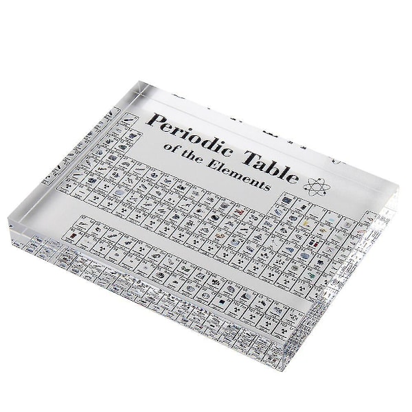 Akryl periodiskt system kemiska verktyg, kemiskt periodiskt system