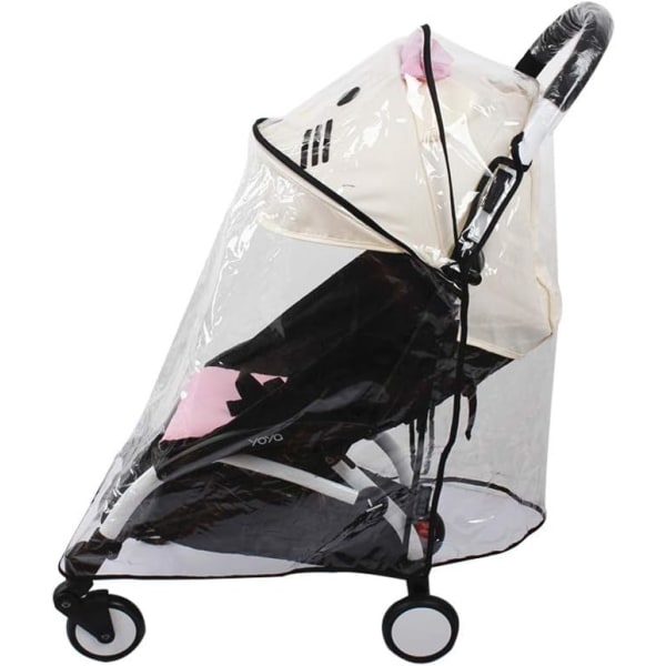 (Stor) Tilbehør til babyklapvogn Regnslag til regnfrakke Vindtæt