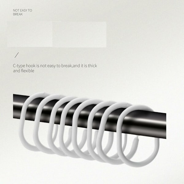 (Beige) Simpel Sølv Marmoreret Curt Gardiner - 180x180cm ,, Maskinvaskbart polyester bruseforhæng med nedre søm og 12 kroge, Badeværelse Badekar Cur