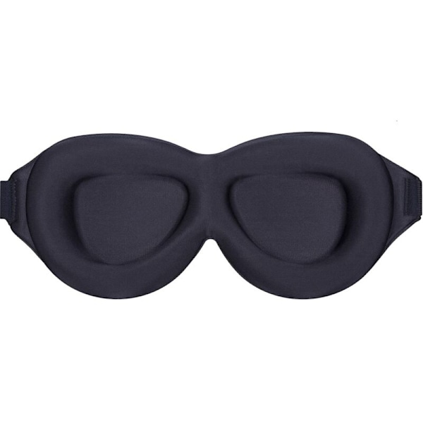 Yousing unimaski nukkumiseen, 3D-muotoiltu 100% valonpimennys, mukava säädettävä peite