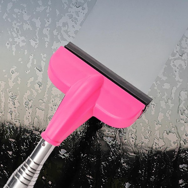 Car mirror scraper retractable mirror wiper cleaner snow brush ice scraper small window scraper