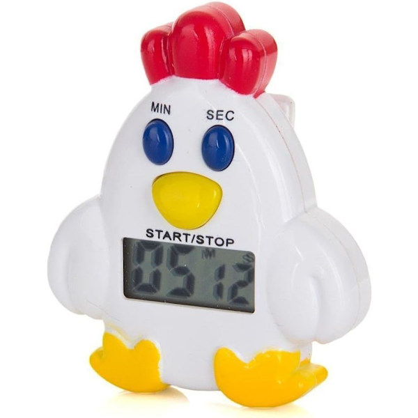 Kjøkken Timer, LCD Digital Timer, Nedtellingstimer i Kylling