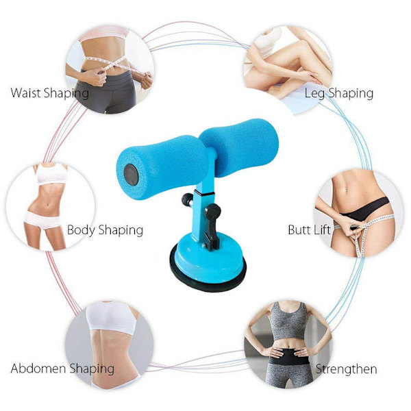Sit-up hjelpemidler krøller lat mage vakre ben skjønnhet midje maskin mage fitness utstyr mage curler