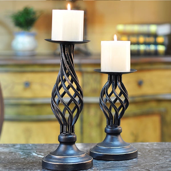 Klassisk retro ljusstake för heminredning vardagsrum matsal