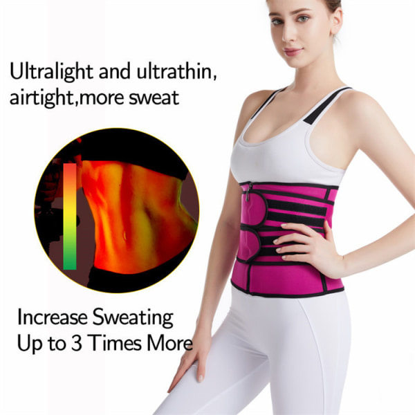 Midjeband för kroppsskulptering för kvinnor Fitness Belly Belt
