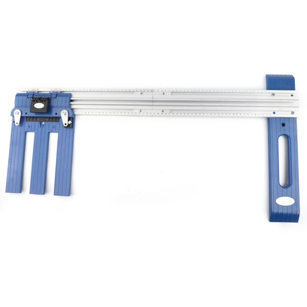 Skärguideplatta för träbearbetning, positioneringsplatta för cirkelsåg i aluminiumlegering 0-65 cm
