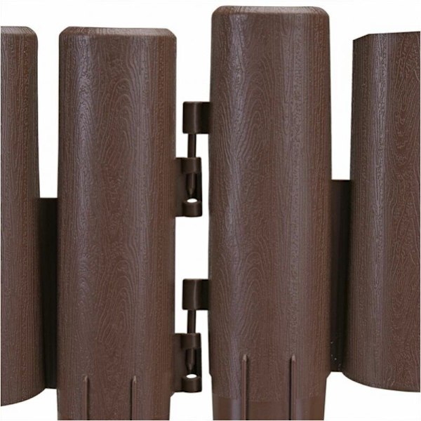 Plast havekant afgrænsning græsplæne pierry græsplæne allé havepalisade 5x palisader = 1,45 m græsplæne 1,45m (de)