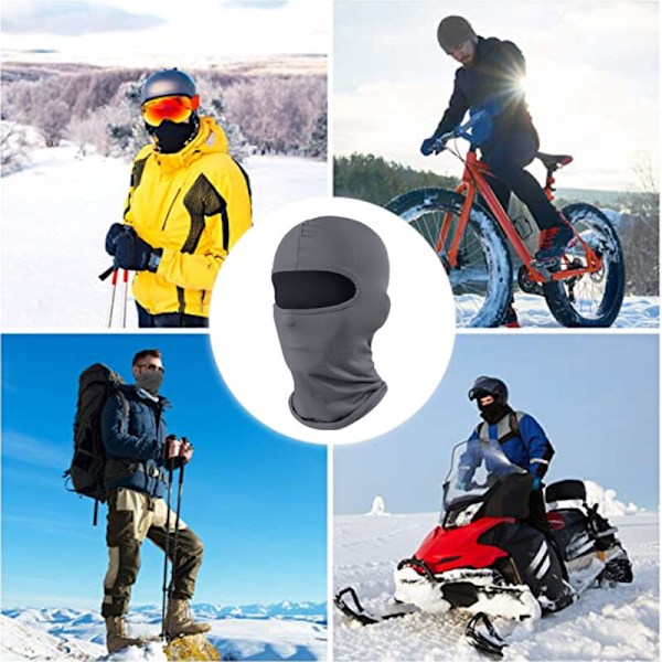 Motorcykelmask för utomhusbruk, huvudfilt, Bandana vindjacka