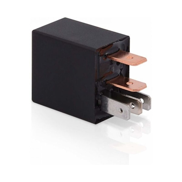 Relä med 5 stift 12V 30A, SPDT mångsidigt relä, robust standard 5-stifts standard 12VDC, 5-rums bilrelä