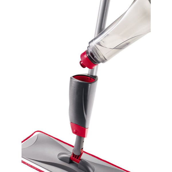 Spray Mikrofiber Gulvrengjøringssett for Laminat- og Tregulv, Spraymopp med Gjenbrukbar Vaskbar Pude