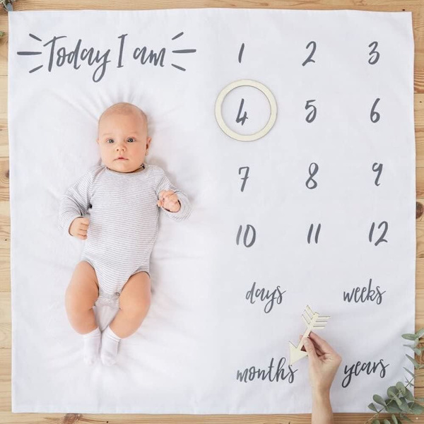 Koristelu - \"Oh Baby\" -virstanpylväsmatto, kauneimpiin muistoihin!
