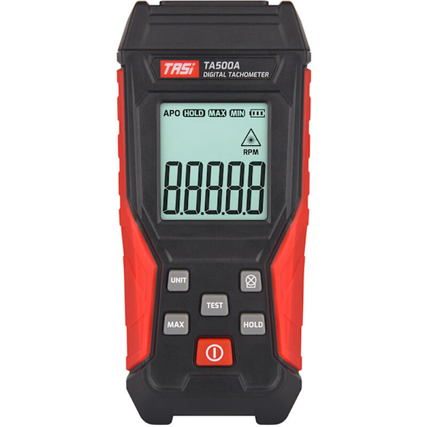 Digital varvräknare Tasi Mini Department Tester Utan Kontakt Display LCD TACHY DOCUMER Portabel för motortillverkning hjultillverkning biltillverkning bogsering