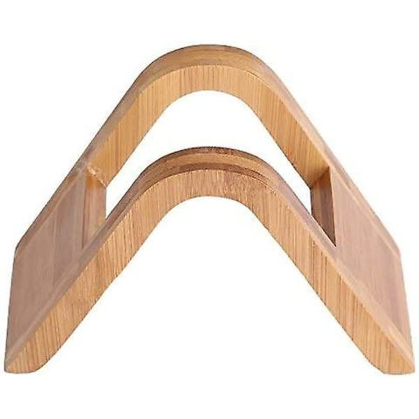 Kaffe Filterpapir Dispenser Holder Bambus Træ Papirholder Papir Opbevaring Display Hyldeholder til Espre Kaffemaskine