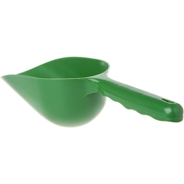 1 st trädgårdsskop multifunktionell plastgolvsked grävande grön odlingsverktyg