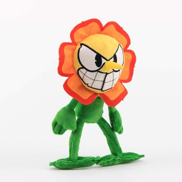 Cuphead plyschleksak speldocka plyschleksak födelsedagspresent 25cm