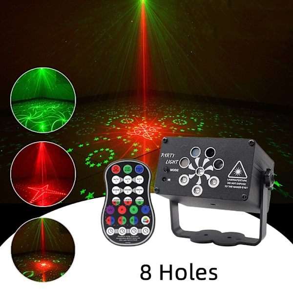 Disco LED Laserbelysning