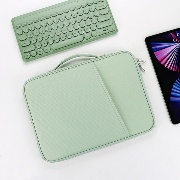 10,8-11" Tablet Sleeve kompatibelt för iPad Tablet- case Grön-10,8-11 tum