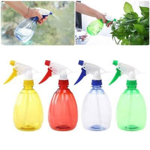 Tomma plastsprayflaskor, 500 ml, m?ngsidig, handtryck,