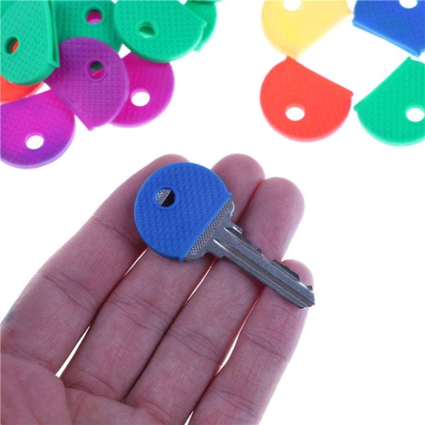 12 st PVC- cap Skydd i 4 olika f?rger Identifiera din nyckel