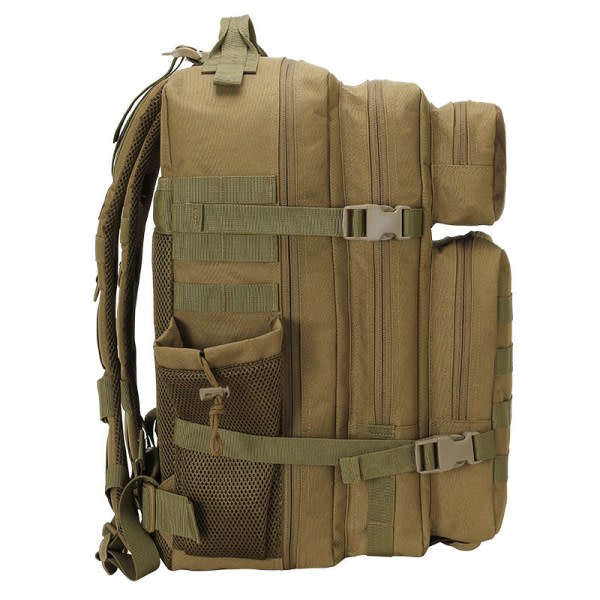 Ryggsäck med stor kapacitet Sport Outdoor Mountaineering Bag Tactical 36-55L Röd
