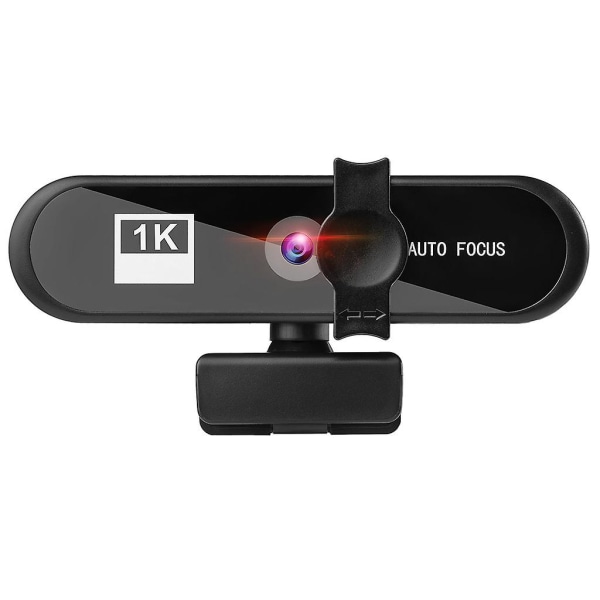 4k-webbkamera med cover för videosamtalkonferenser