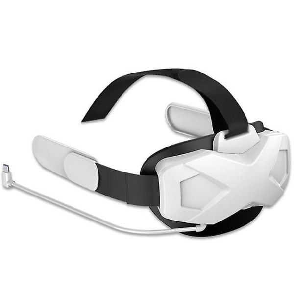 Vr Head Strap Uppladdningsbar Power Bank Justerbar 5000 mah batteripaket Pannband Spelutrustning Ersättning för Oculus Quest 2