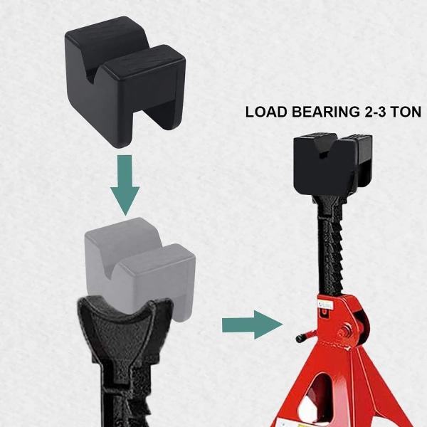 Rubber Pad Jack, Universal Scratches Jack pallbockar