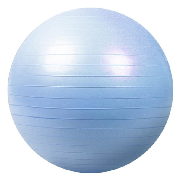 Yoga Fitness Ball, Balance Ball Stol F?r Yoga Pilates Fitness Balanstr?ning Sky Blue 55Cm
