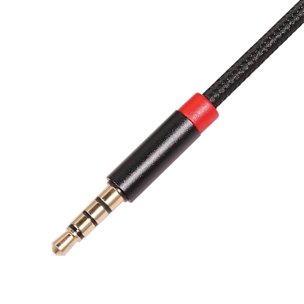 2x 3,5 mm Aux O til Fe Extens-kabel med Microph 3,5 O Adapter for