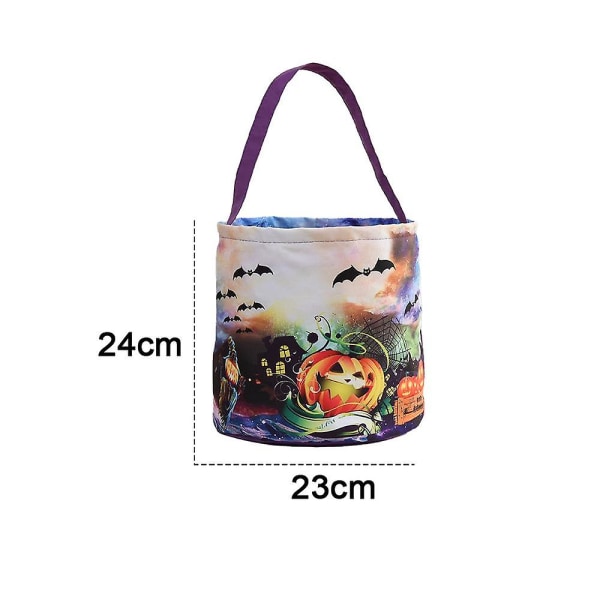 Halloween Trick or Treat Bags Halloween Candy Buckets Tote Bags