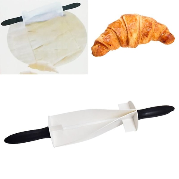 2st Kavel Non-stick Croissant Bröd Diy Dough Roller Köksbakverktyg