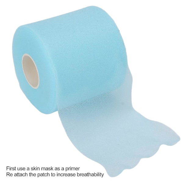 Pre Wrap Tape Athletic, 2,56 tum x 88,58 fot Athletic Foam Underwrap Foam Film, Foam Underwrap Sports Foam för Hår Ankler Handleder och Knän (Blå)